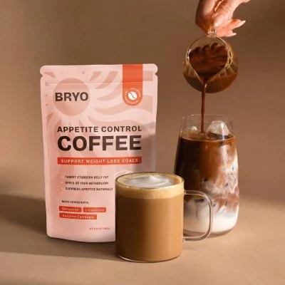 BRYO Coffee prepared hot and iced